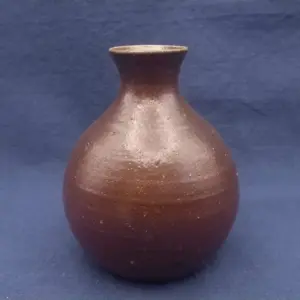 ●【ギザ口】114.一輪挿し、徳利…備前焼 ○【ギザ口】114.一輪挿し、徳利…備前焼 備前蕪徳利花入 so-1